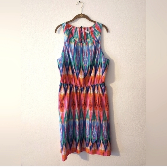 Athleta Multicolor Sleeveless Dress - Picture 2 of 3